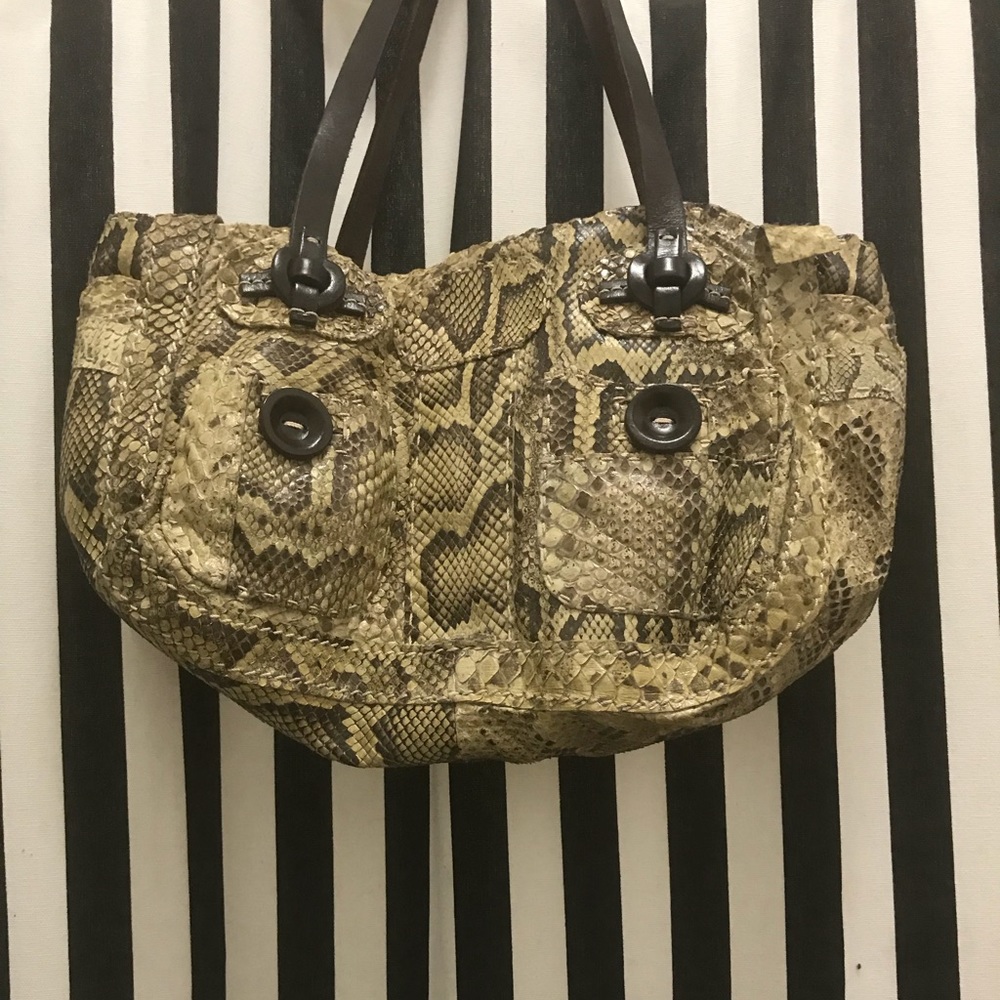 Jamin Puech Genuine Snakeskin Purse